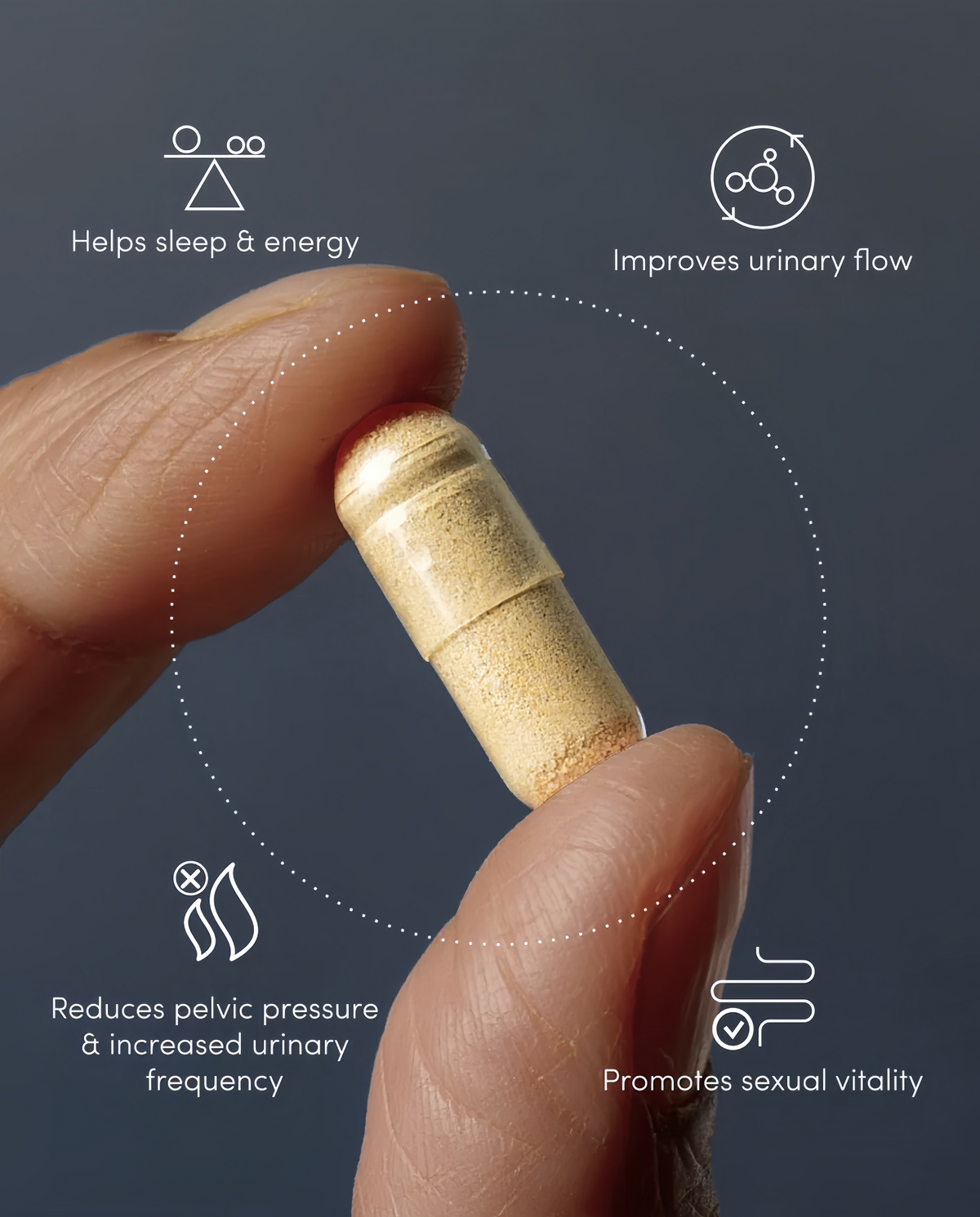 Prostate Support for Men, Urinary Flow & Bladder Care,